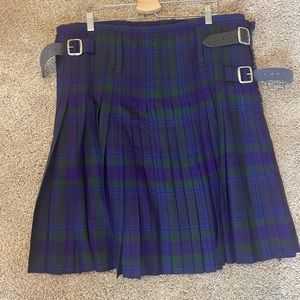 COPY - Men’s Kilt - Green and blue tartan - size 40 (I’m a 35 waist and fits me…